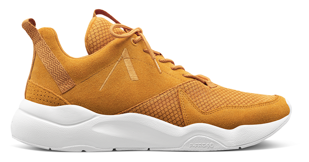 ARKK Collection Asymtrix Suede 3.0 F-PRO90 | Mustard | Men Asymtrix